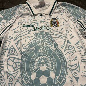 Garcis Retro MEXICO National Team Men's JERSEY Sz M,L,XL, or XXL New w tags